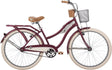 Huffy Deluxe 26 Zoll Cruiser Fahrrad – Dunkelrot