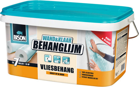 Bison Wall Ready Tapetenkleber für Vliestapeten – 5 kg