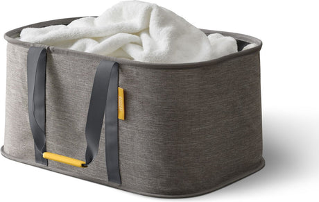 Joseph Joseph Hold-All-Wäschekorb – faltbar – Grau – 35 Liter
