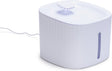 Beeztees sjors drinkfontein kat 3l - plastic - wit - grote inhoud 3 liter - stil -