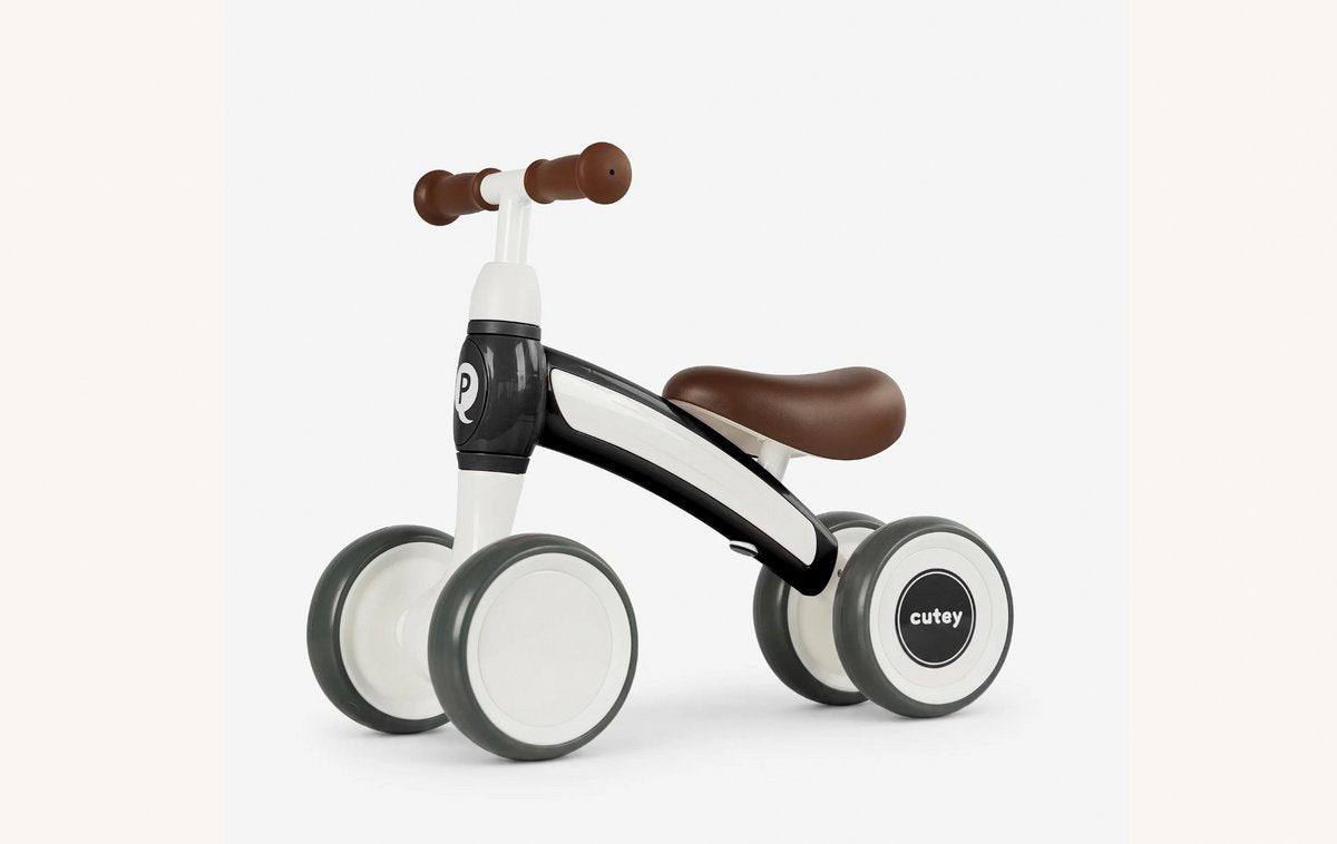 Qplay cutey balance bike - black - baby walker