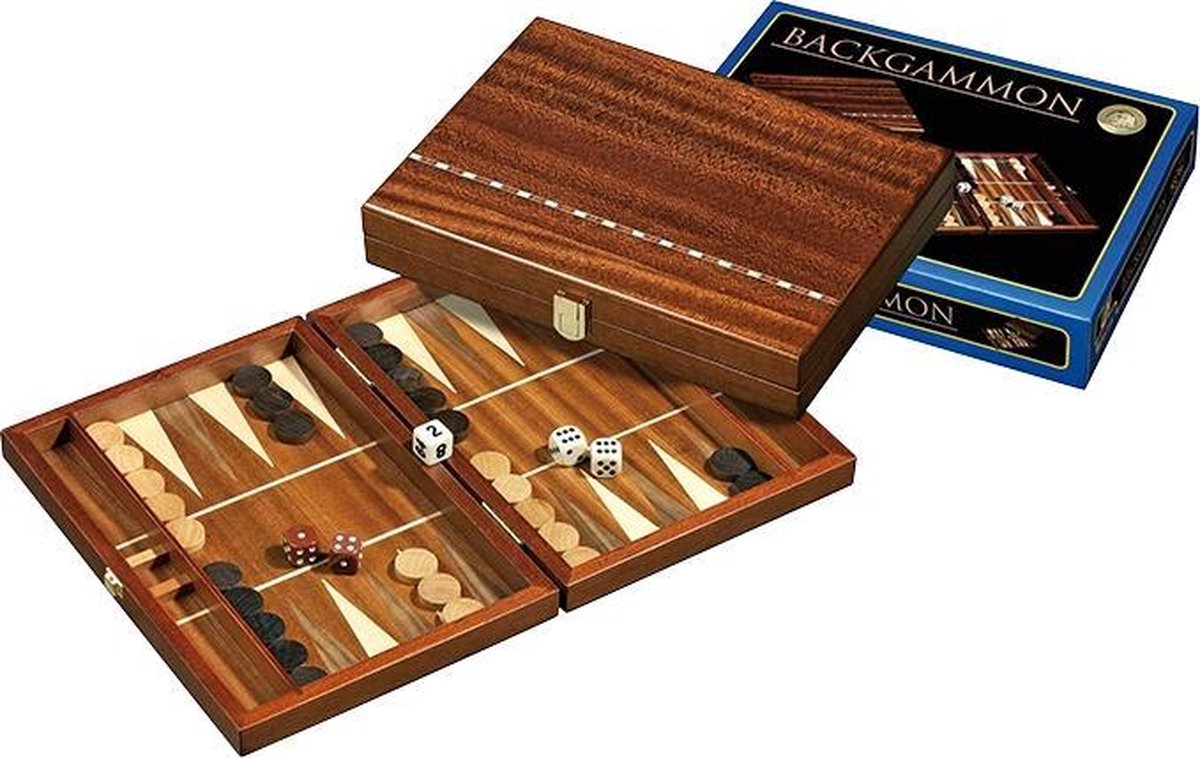 Philos Backgammon Epirus klein 25,5x18,2cm