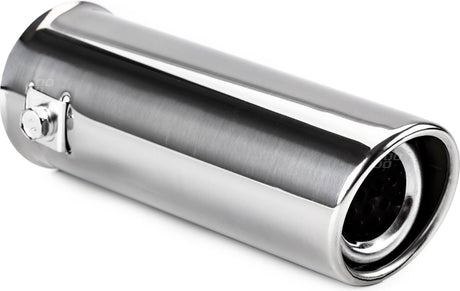 Amio Auto-Auspuff-Dekorrohr – Chrom – Durchmesser 30–45 mm – Edelstahl