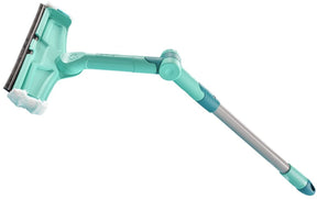 Leifheit - Fensterputzset 4in1 Flexreach - Fensterwischer, Griff - 32 cm Wischbreite