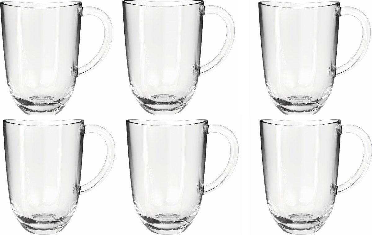 Leonardo napoli latte macchiato - set van 6 glazen
