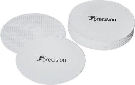 Precision - veldmarkering - 25 centimeter - rubber - wit - 20 stuks
