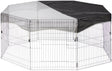 Beeztees Abdecknetz für Kaninchengehege – Nagetiergehege – XL – Panel 60 cm – Durchmesser 155 cm