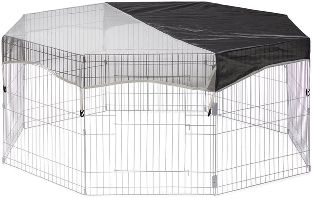 Beeztees Abdecknetz für Kaninchengehege – Nagetiergehege – XL – Panel 60 cm – Durchmesser 155 cm
