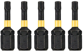 Dewalt DT7380T Extreme Impact Torsion-Schraubendreher-Bits T15 25 mm VE = 5