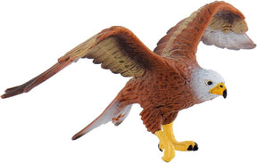 Bullyland 69376 – Spiel- und Sammelfigur Roter Milan (Greifvogel) – ca. 10,5 cm – lebensechte und detaillierte Gestaltung – ideal als lehrreiche Spielfigur und kleines Geschenk für Kinder ab 3 Jahren.