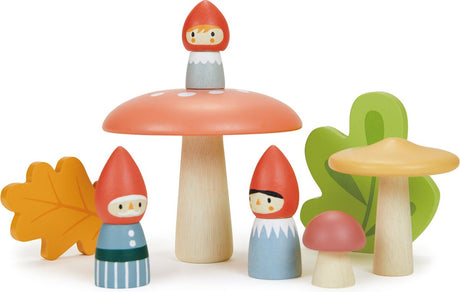 Tender leaf preschool - kabouter familie - hout - 3 jaar