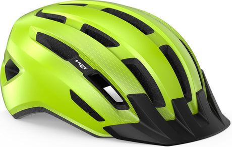 Mit Downtown Mips Fahrradhelm Herren Damen – Fahrradhelm Rennrad Erwachsene – E-Bike – Trekking – Größe M L (58-61 cm) – Fluorgelb (Gelb)