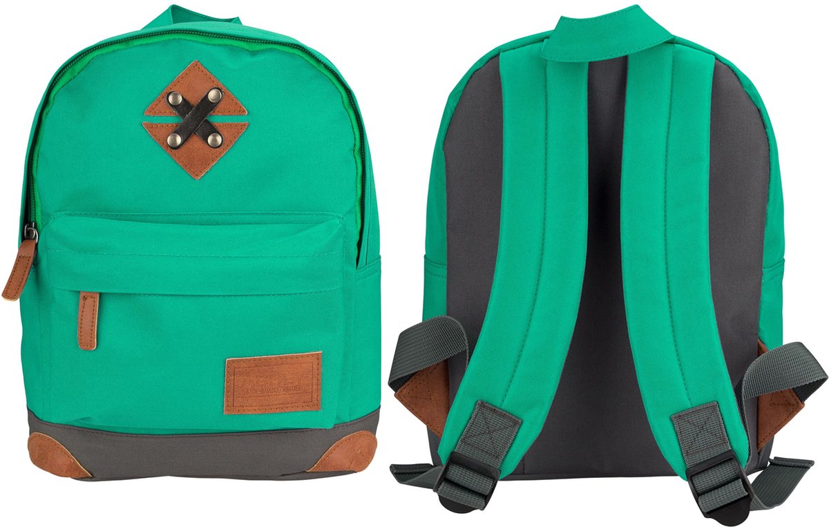 Abbey Camp Abbey Rucksack – klein – Smaragd-Anthrazit