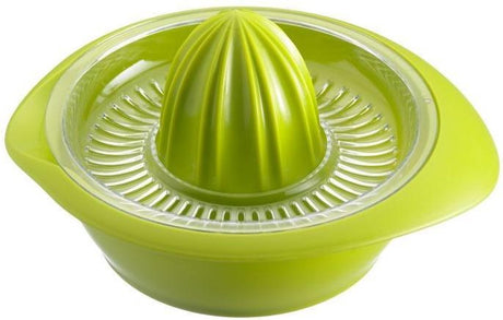 Westmark Zitruspresse mit Saftreservoir, Durchmesser: 18,7 cm, Fassungsvermögen: 350 ml, Kunststoff, Limetta, Apfelgrün, 3091227a