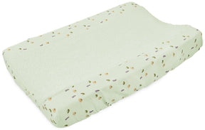Trixie Wickelauflagenbezug Baby Textil 70x45cm freundliches Gemüse grün.