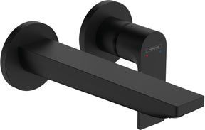 Hansgrohe rebris e - inbouw wastafelmengkraan - ééngreeps bediening - 20mm maat - mat zwart