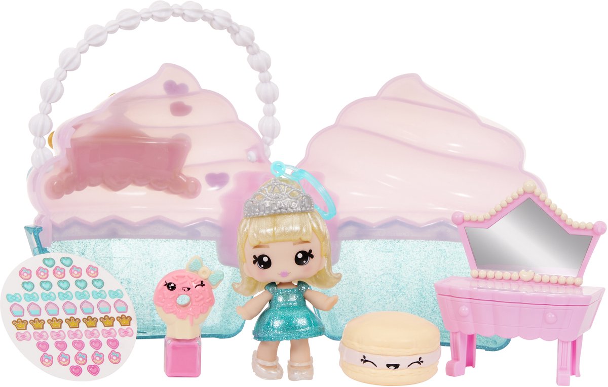 Mga Entertainment Beauty Bag Spielset und Lipgloss-Puppe – Cupcake