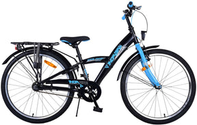 Volare Thombike Children's Bicycle - Jungen - 24 Zoll - Schwarzblau - 3 Zahnräder