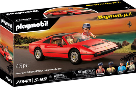 Playmobil Magnum, p.i. Ferrari 308 GTS Quattrovalvole – 71343
