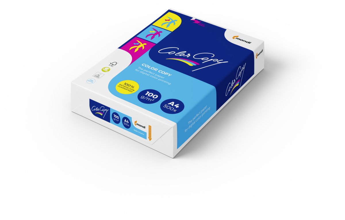 Color copy papier - a4 - 100 gram - pak 500 vel