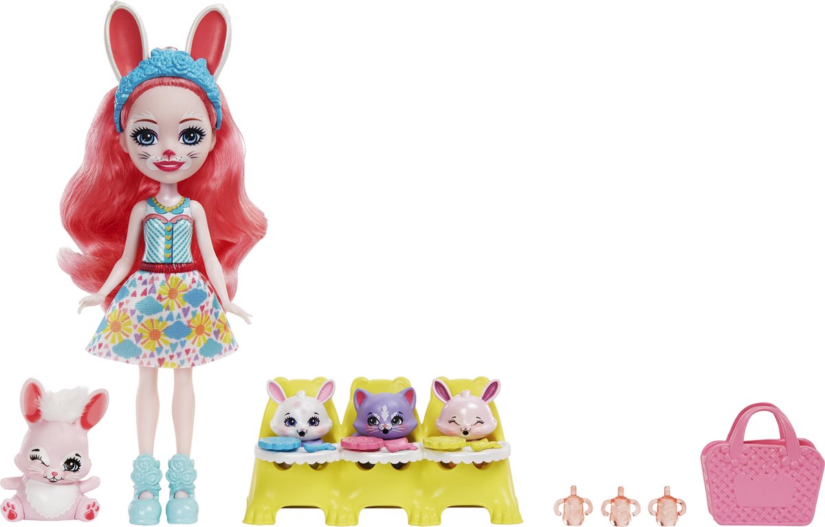 Enchantimals – Babys beste Freunde Bree Rabbit – Modepuppen