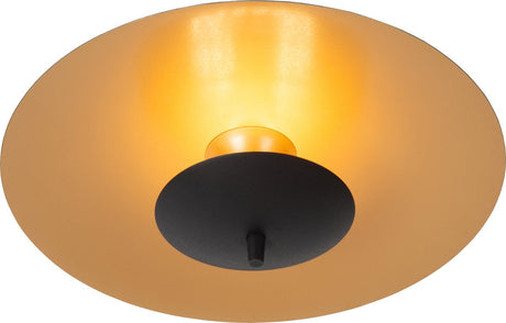 Lucide vulcan - Deckenleuchte (Deckenleuchte) - ø 35 cm - LED dimmbar - 1x9w 3000k - Schwarz