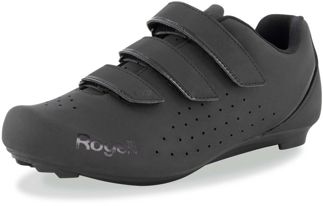 Rogelli r-100 dames en heren fietsschoenen - zwart