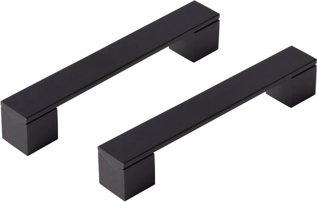 Differnz tilburg meubelgreep 128 mm - mat zwart
