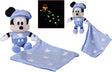 Simba toys plush - disney mickey mouse knuffeldoekje (glow in the dark) pluche knuffel 25 cm