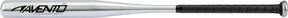 Avento Baseballschläger Aluminium - 75 cm - Silber