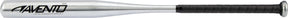 Avento Baseballschläger – Aluminium – 70 cm – Silber