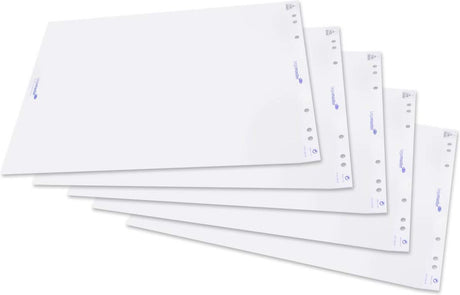 Legamaster Flipchart-Papierblock, leer, 5er-Pack mit 20 Blatt