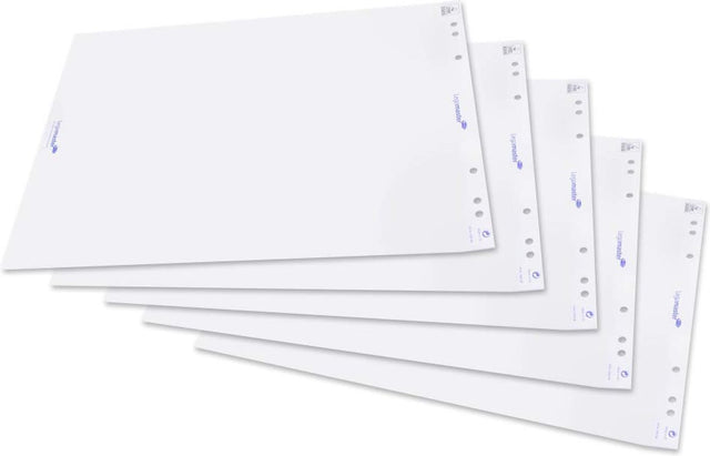 Legamaster flipover papierblok blanco 5 pak à 20 vel