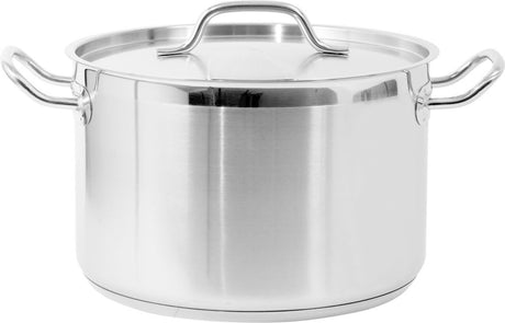 Yato Suppentopf Edelstahl - ø28 x 28 cm - 11,1l - für jeden Herd
