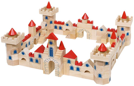 Goki Holzbausteine ​​Schloss, 145 Teile.