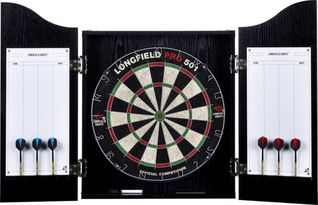 Abi-Holz-Cnet mit Sisal-Dartscheibe inkl. Dart-Set
