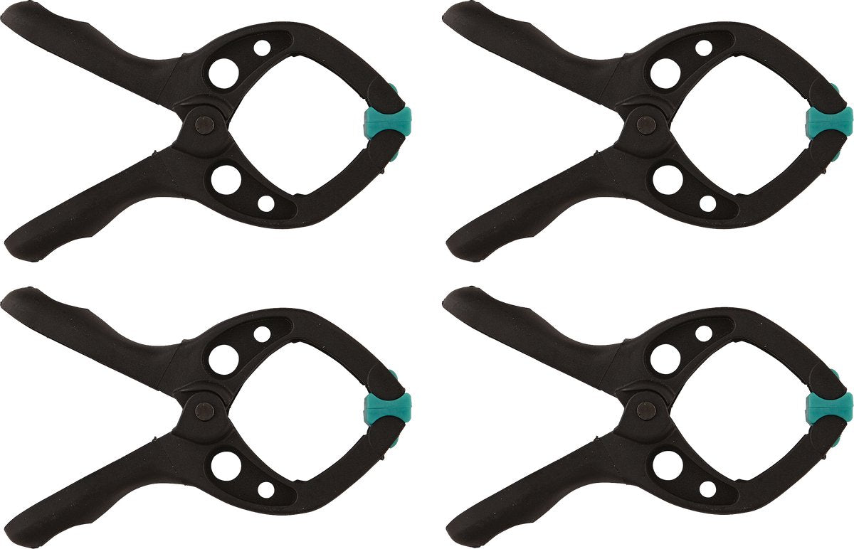 Wolfcraft Microfix | Federklemmen | 4 Stück - 3432000