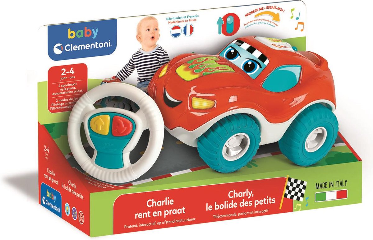 Clementoni Baby Charlie fährt Auto