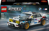 Lego speed champions bmw m3 (e30) auto bouwpakket voor kinderen en kinderkamer decoratie 77263