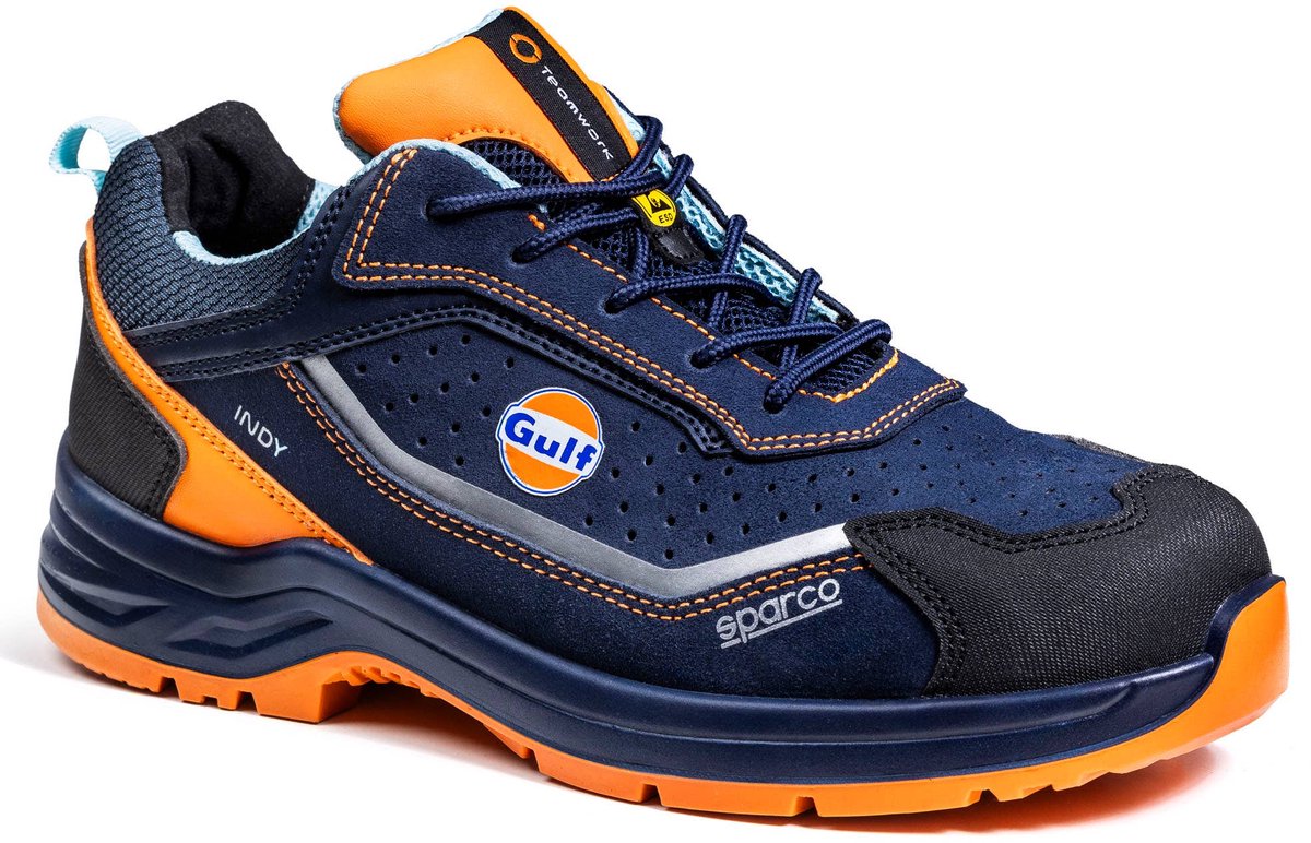 Sparco Arbeitsschuhe S1PS – Indy Meteor – Golf – Marineblau – 45