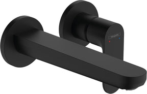 Hansgrohe rebris s - inbouw wastafelmengkraan - ééngreeps bediening - 20mm maat - mat zwart
