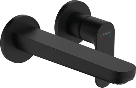 Hansgrohe rebris s - inbouw wastafelmengkraan - ééngreeps bediening - 20mm maat - mat zwart