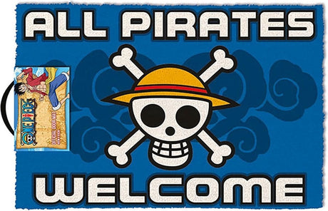 Pyramid International einteilig – alle Piraten willkommen Fußmatte 40 x 60 cm