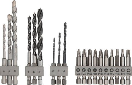 Bosch uneo gemischtes Set - 19-teilig
