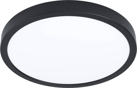 Eglo fueva 5 opbouwlamp - led - ø 28,5 cm - zwart wit - bewegingssensor