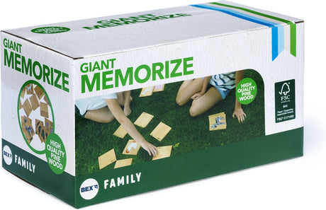 Bex Sport riesiges Memo-Set aus Holz