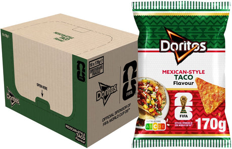 Doritos FIFA Mexico Tacos Tortilla Chips 10 x 170 Gramm