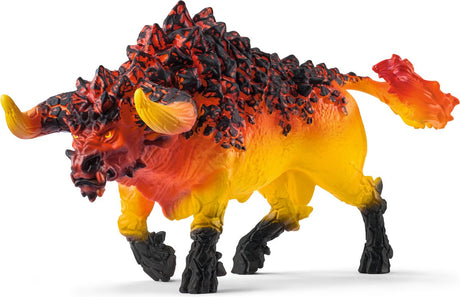 Schleich Eldrador Kreaturen – Feuerstier – Spielfigur – Kinderspielzeug für Jungen und Mädchen – 7 bis 12 Jahre – 42493