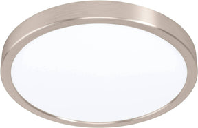Eglo fueva 5 opbouwlamp - led - ø 28,5 cm - grijs - dimbaar