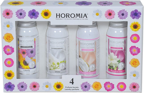 Horomia Geschenkset - Waschparfüm Probierpaket - Horo 4 - 4x 50ml Waschparfüm